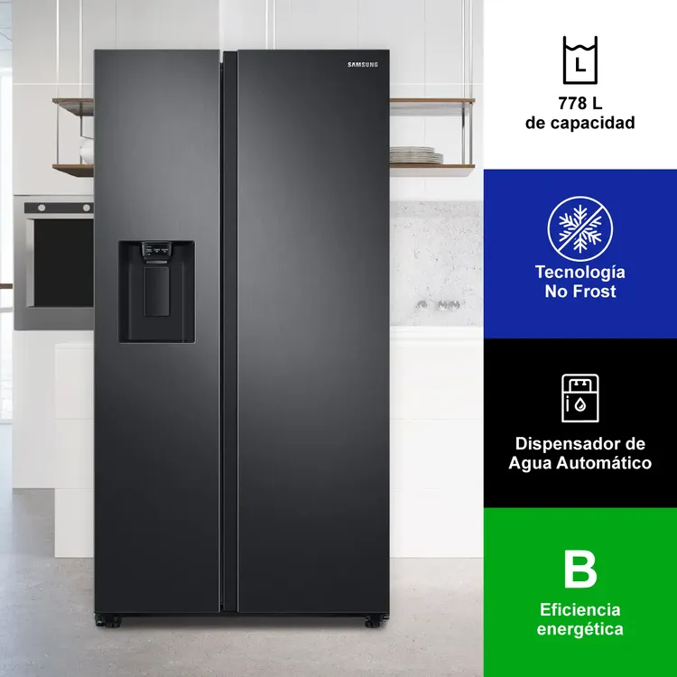 Nevecón SAMSUNG Side by Side 778 Litros RS27T5200B1/CO Grafito