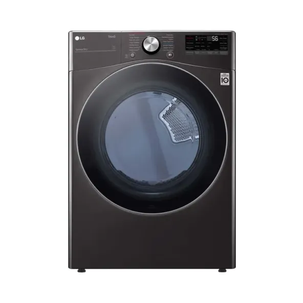 Secadora LG Carga Frontal a gas 22 Kilos DF22BV2SR Negra