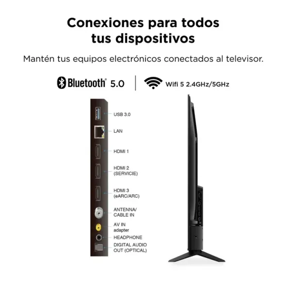 TV TCL 55" 55P655 4K-UHD LED Smart TV Google